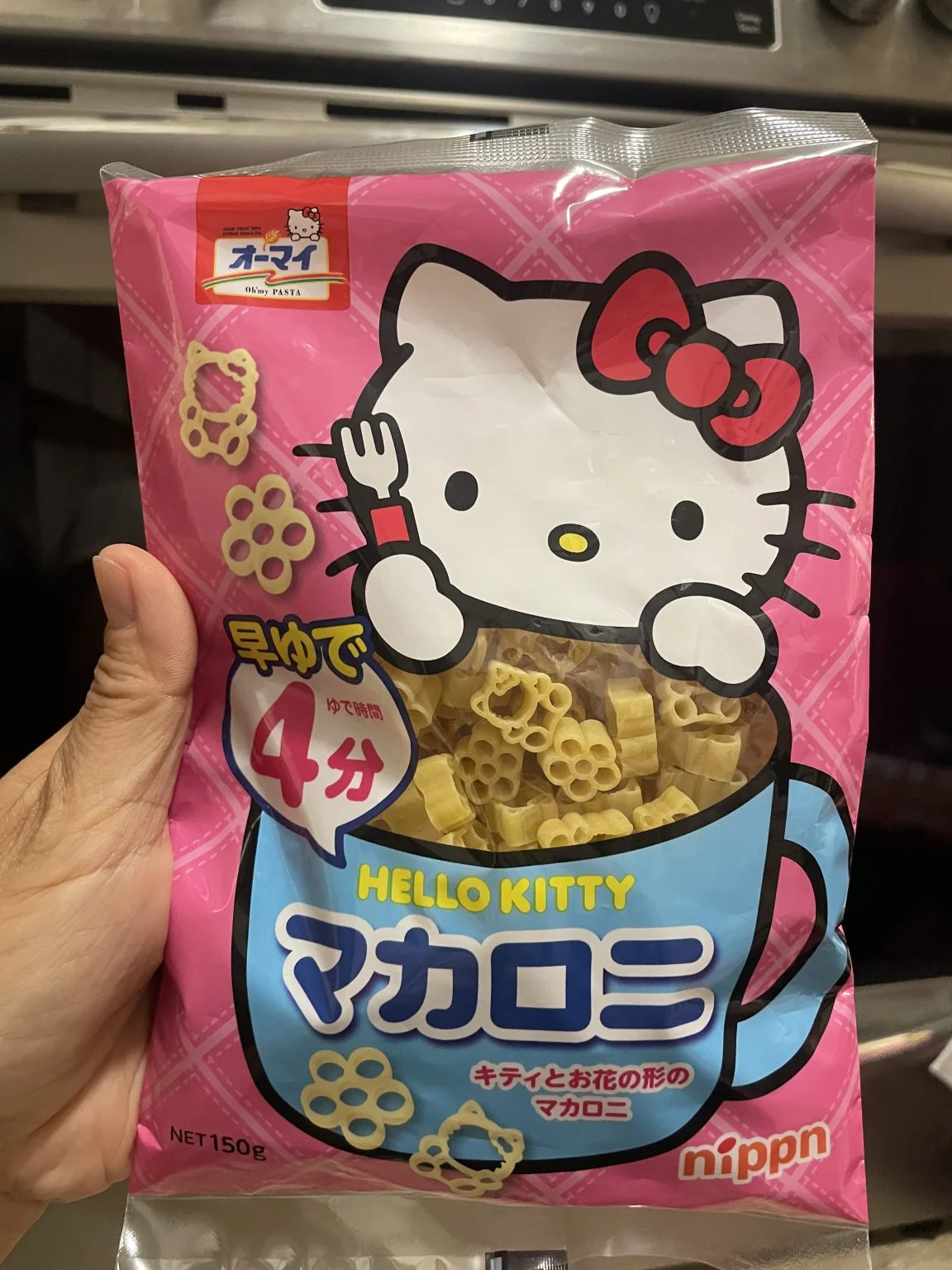 ハローキティのマカロニの袋