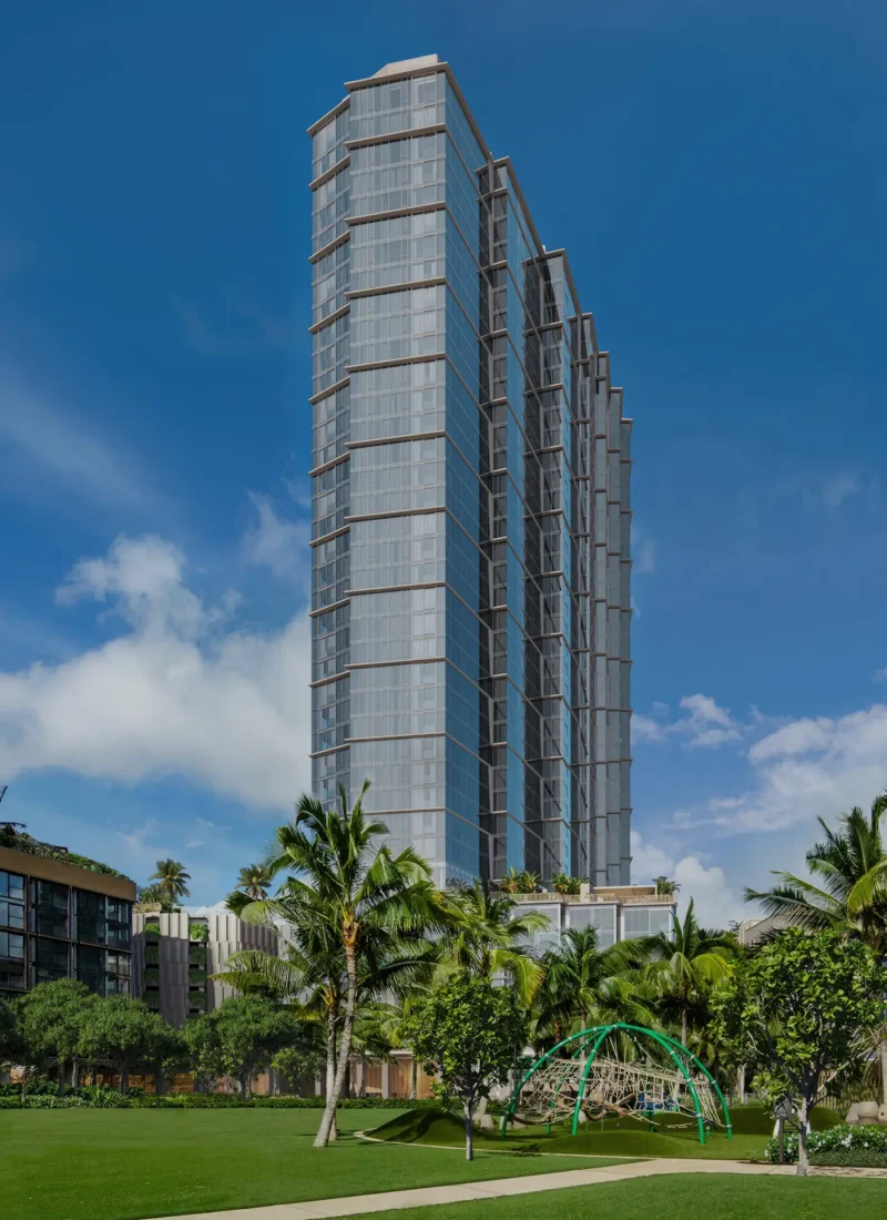 Mahana Ward Villageの住戸完成予想図